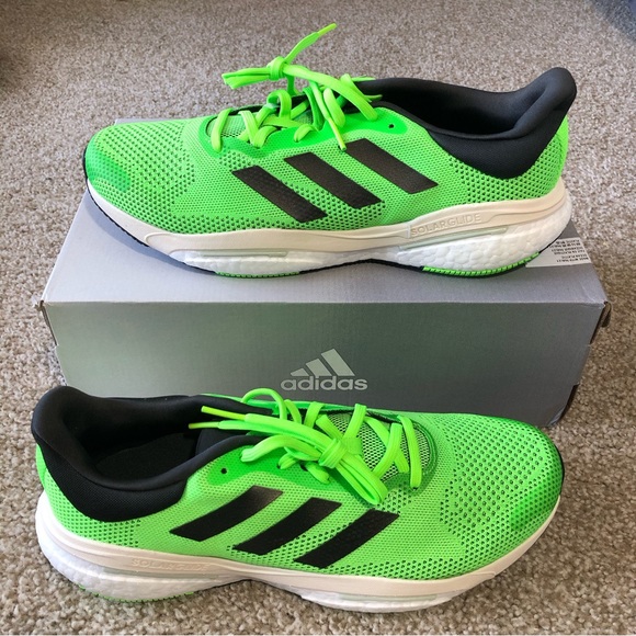 adidas Other - NEW adidas Solarglide 5 Running Shoes (Solar Green) Men’s Size 11